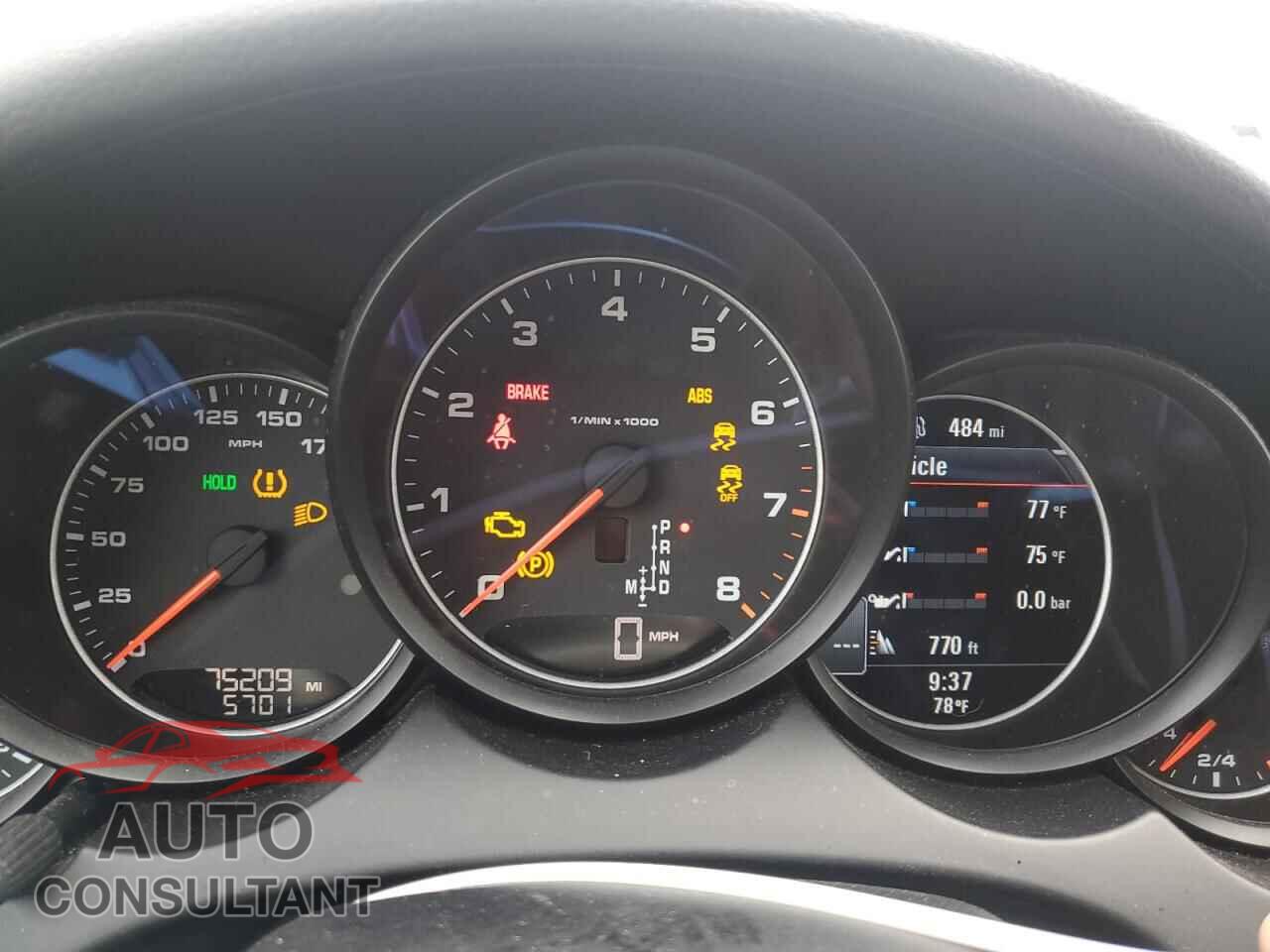 PORSCHE CAYENNE 2017 - WP1AA2A24HKA82309