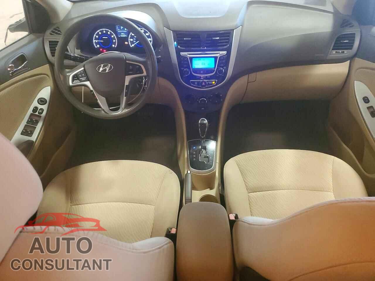 HYUNDAI ACCENT 2012 - KMHCU4AE0CU070156