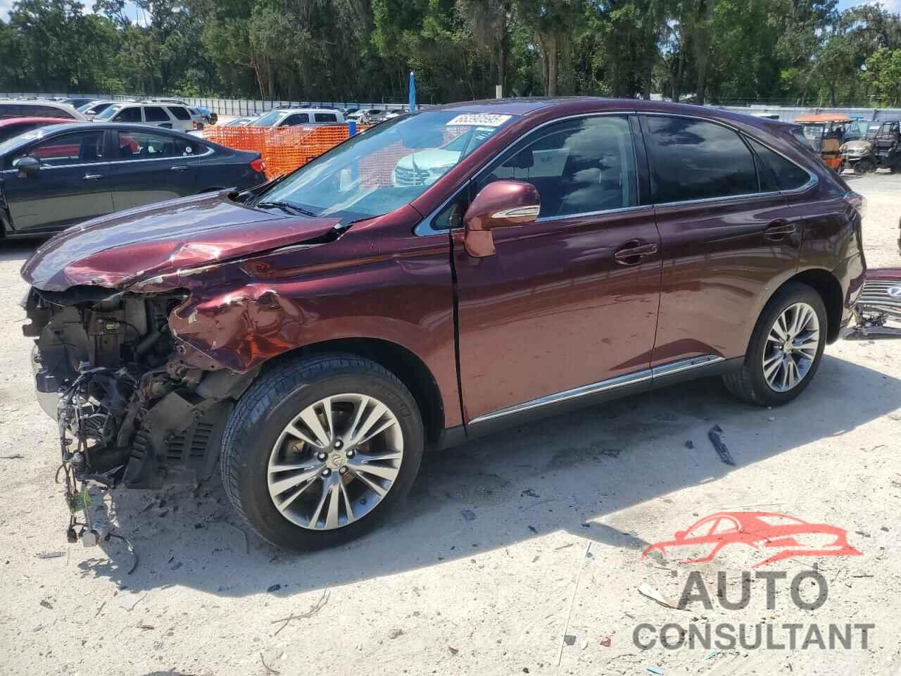 LEXUS RX450 2014 - JTJZB1BA0E2009612