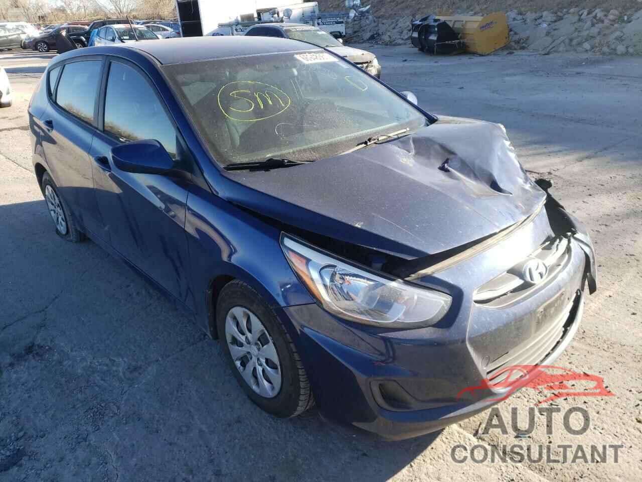 HYUNDAI ACCENT 2016 - KMHCT5AE8GU283080