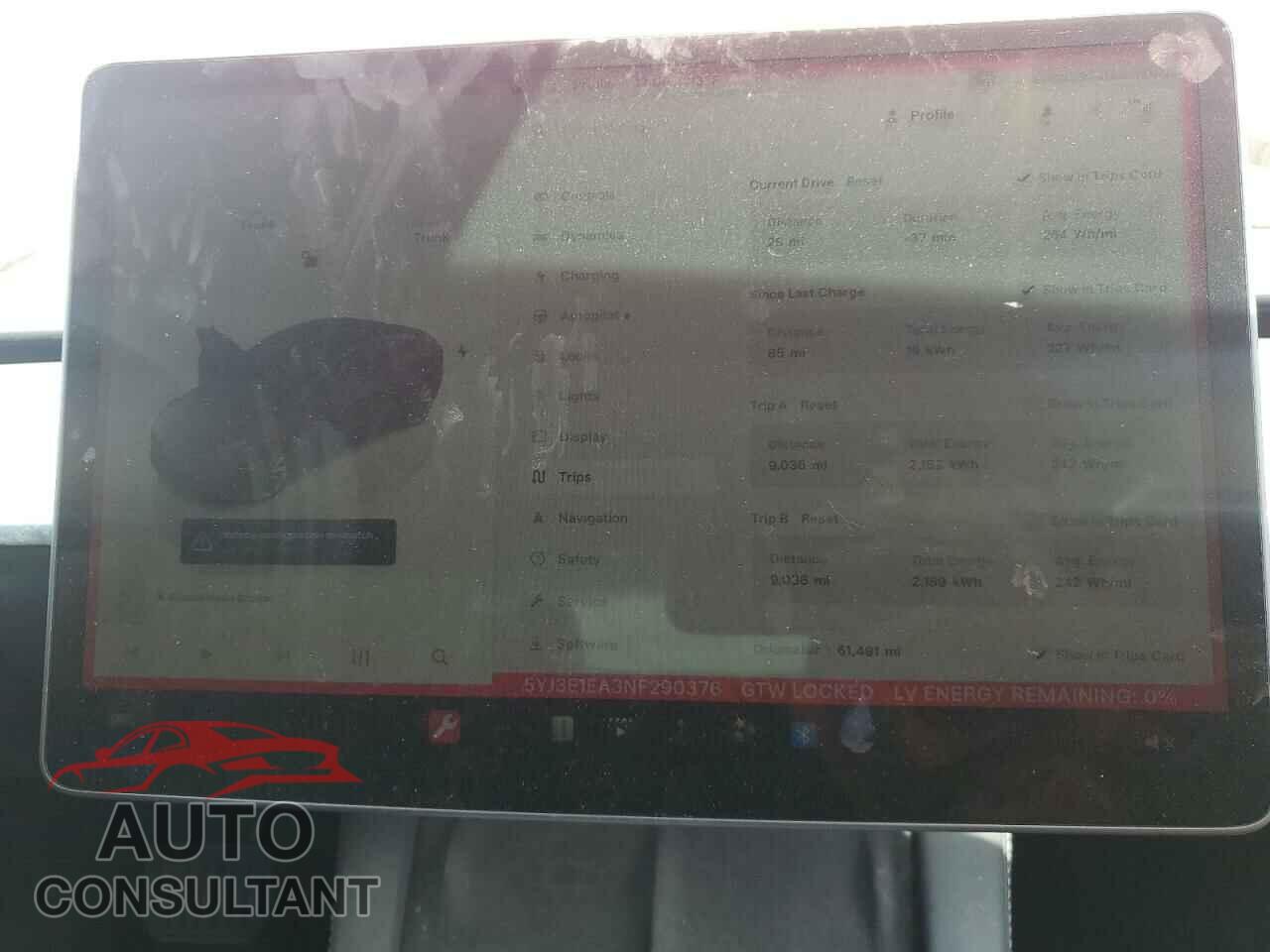 TESLA MODEL 3 2022 - 5YJ3E1EA3NF290376