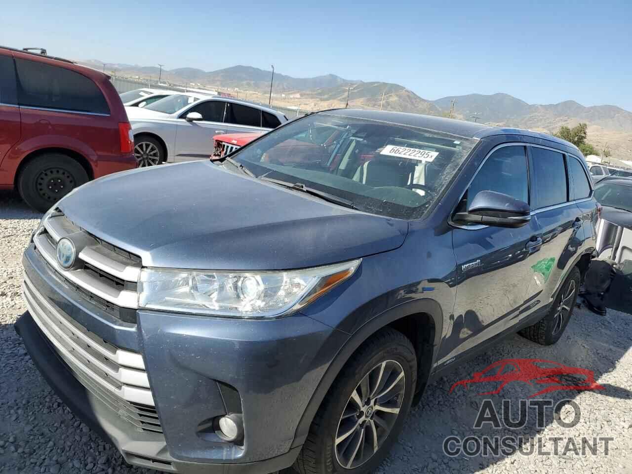 TOYOTA HIGHLANDER 2019 - 5TDJGRFH1KS058295