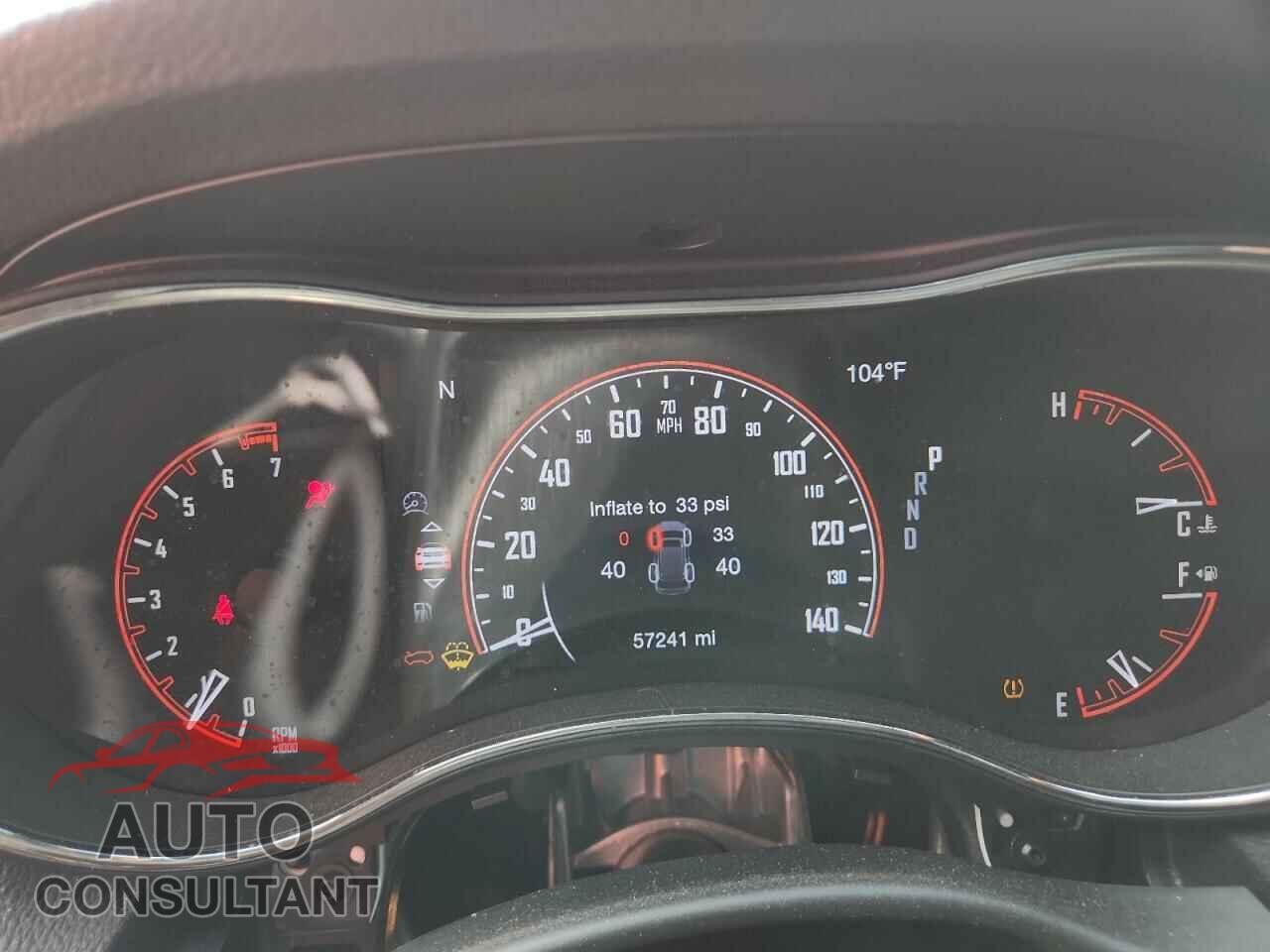 DODGE DURANGO 2019 - 1C4RDJDG6KC848412