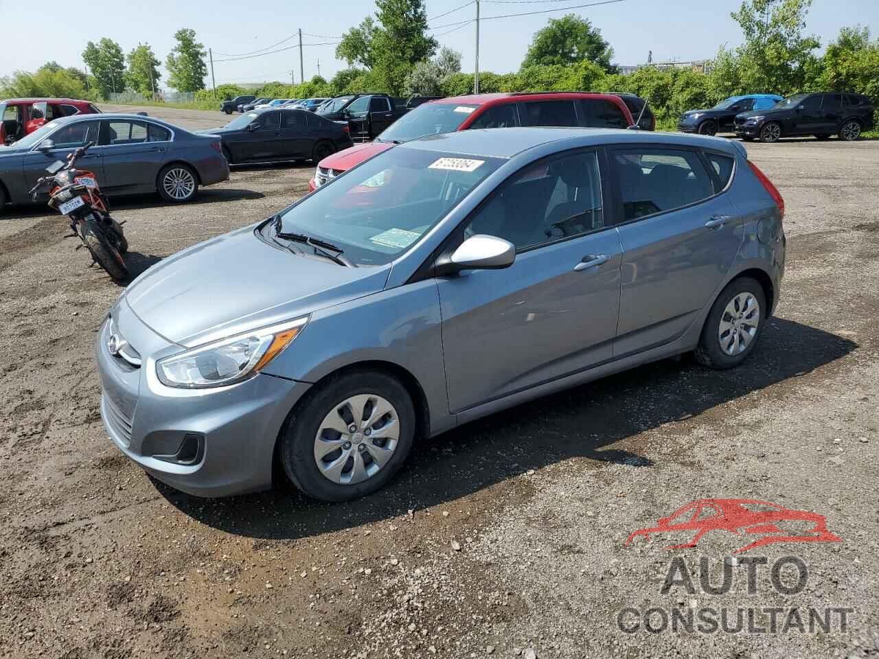 HYUNDAI ACCENT 2017 - KMHCT5AE1HU361085