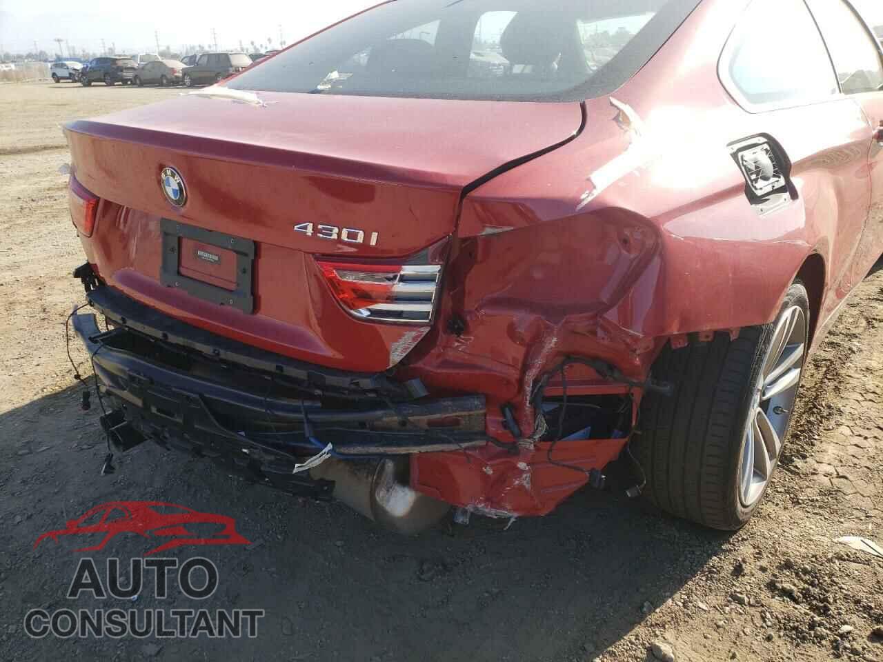 BMW 4 SERIES 2017 - WBA4R7C57HK876455