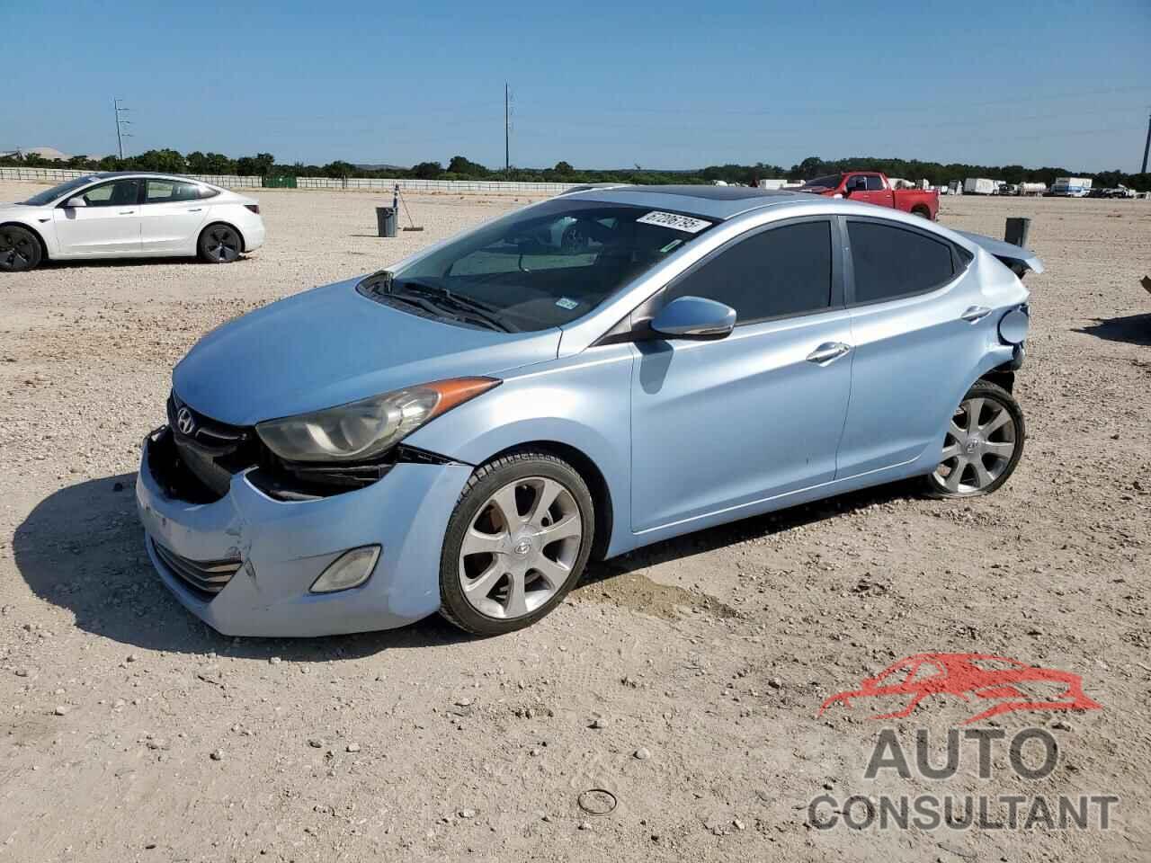 HYUNDAI ELANTRA 2011 - KMHDH4AE6BU096543