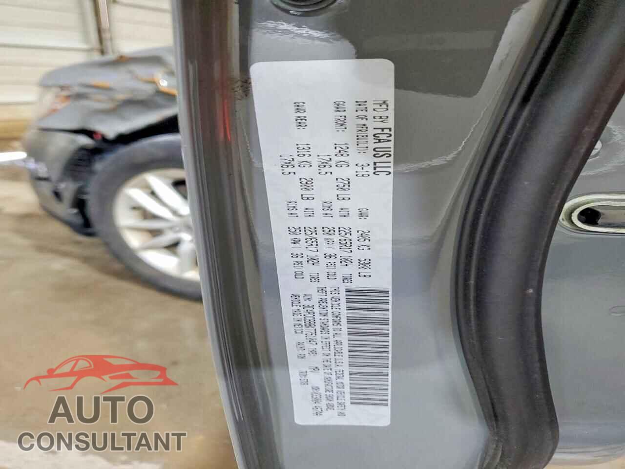 DODGE JOURNEY 2019 - 3C4PDCBB8KT751047