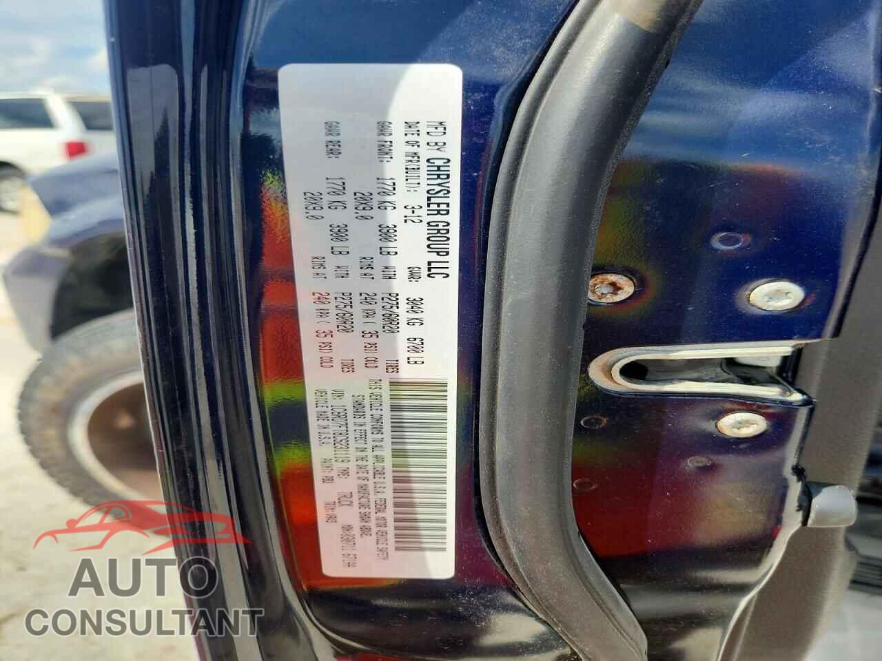 DODGE RAM 1500 2012 - 1C6RD7FT8CS231119