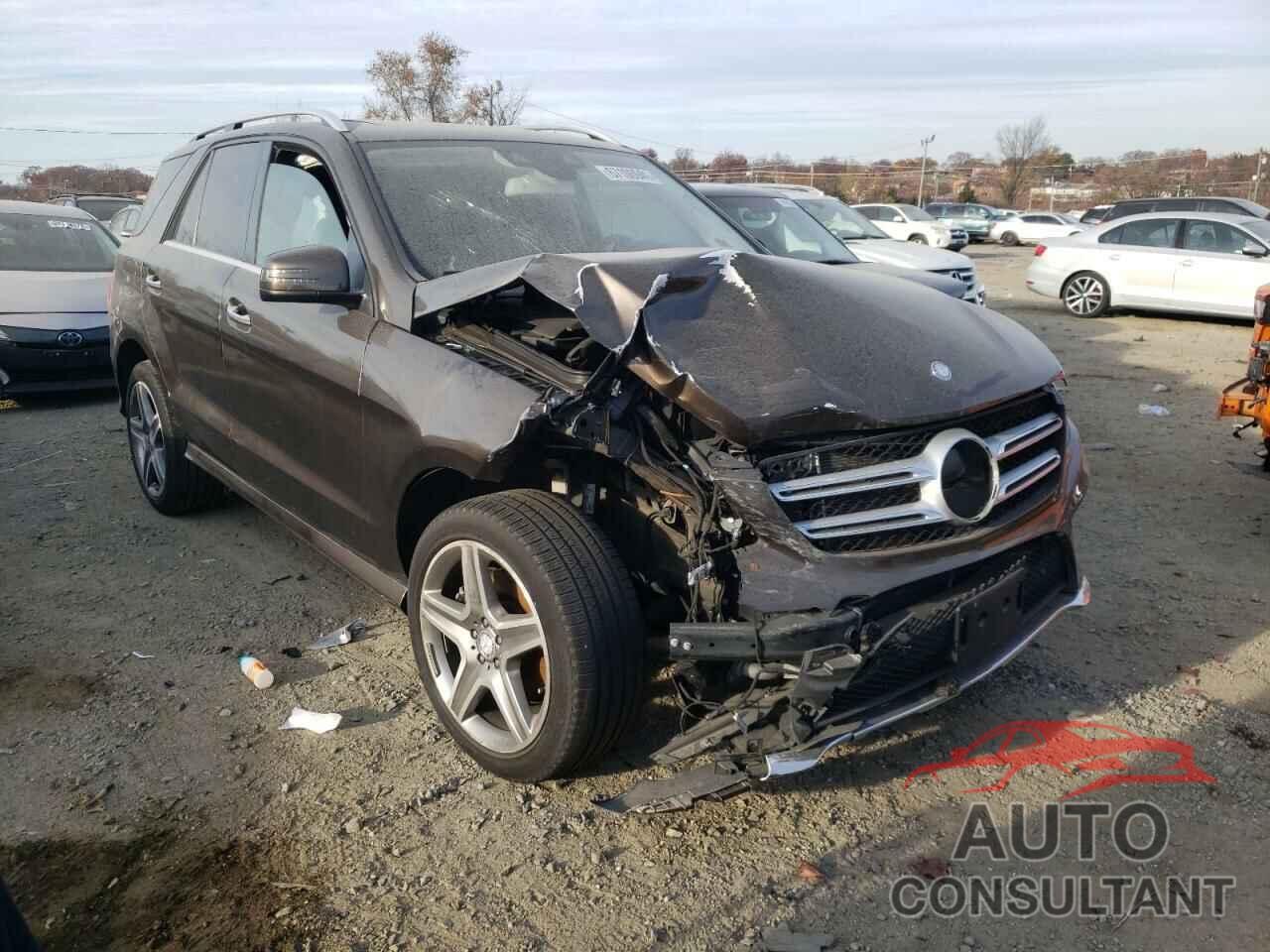 MERCEDES-BENZ GLE-CLASS 2016 - 4JGDA5GB4GA647598