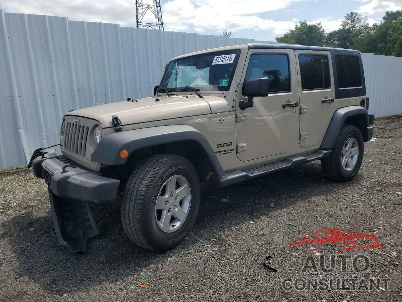 JEEP WRANGLER 2016 - 1C4BJWDG5GL317796
