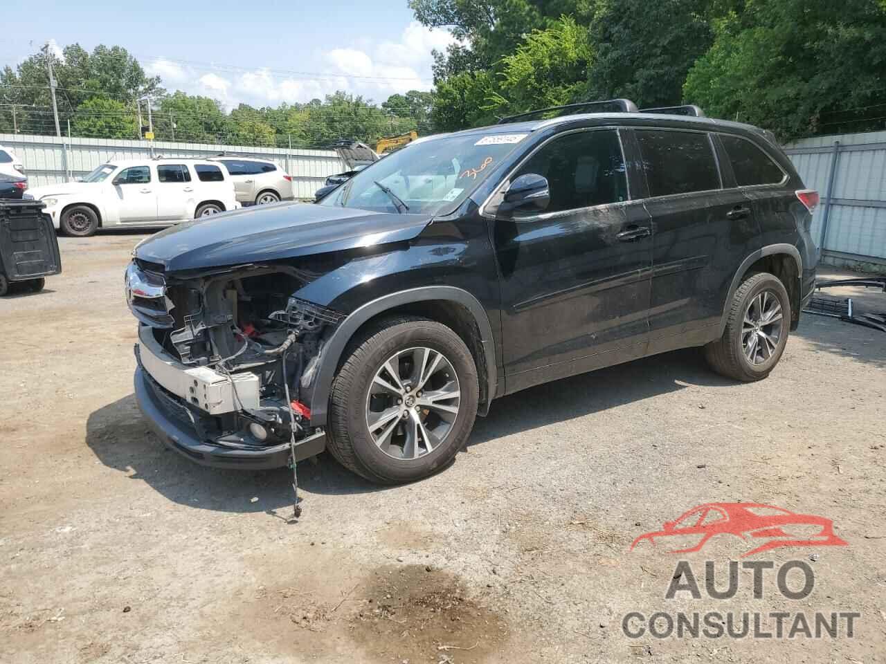 TOYOTA HIGHLANDER 2016 - 5TDJKRFH0GS234257