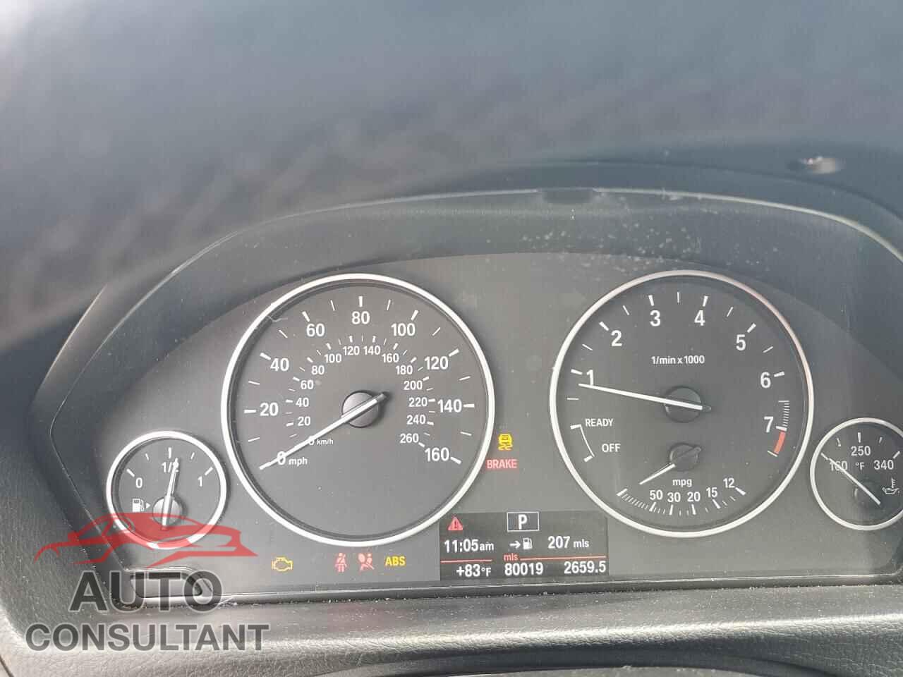 BMW 3 SERIES 2012 - WBA3A5C5XCF257499