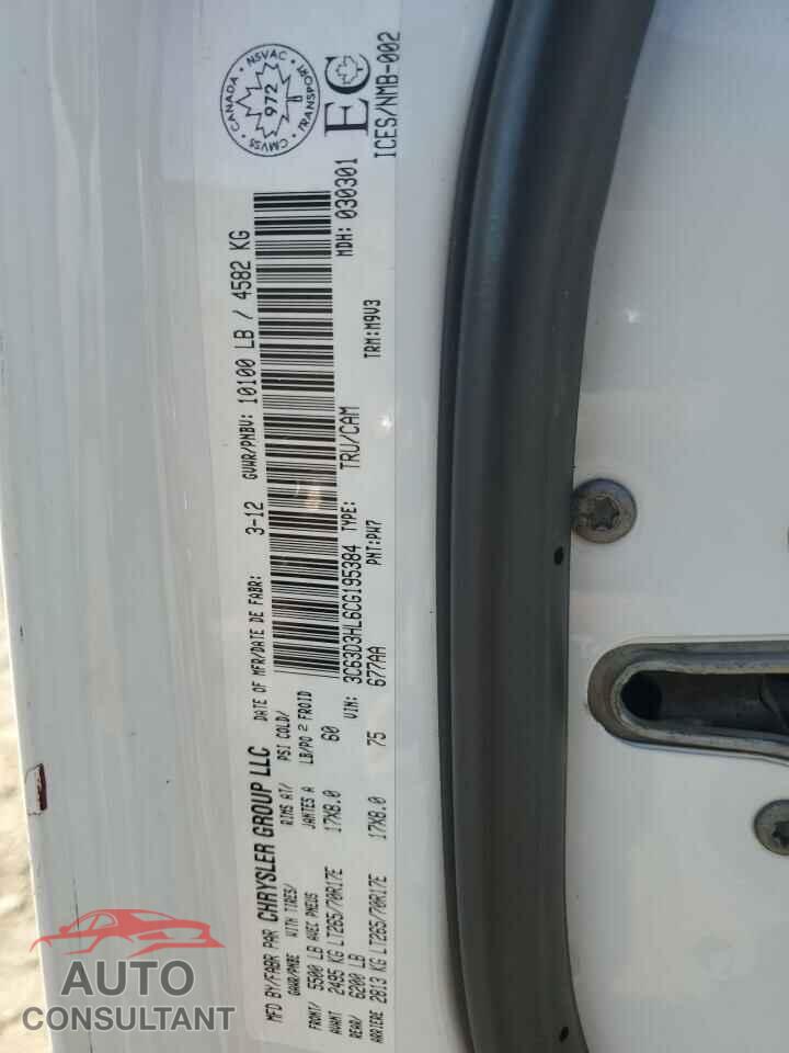 DODGE RAM 3500 2012 - 3C63D3HL6CG195384