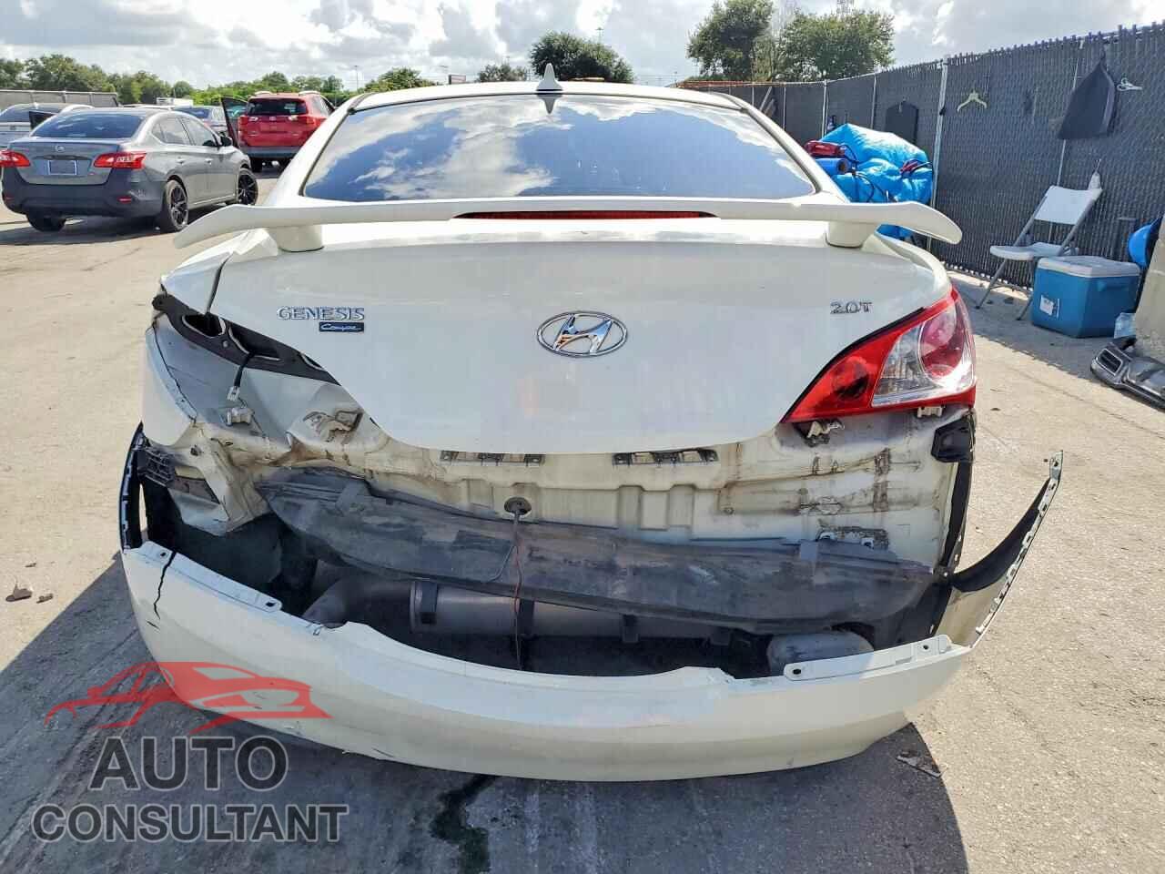 HYUNDAI GENESIS 2011 - KMHHT6KD2BU046109