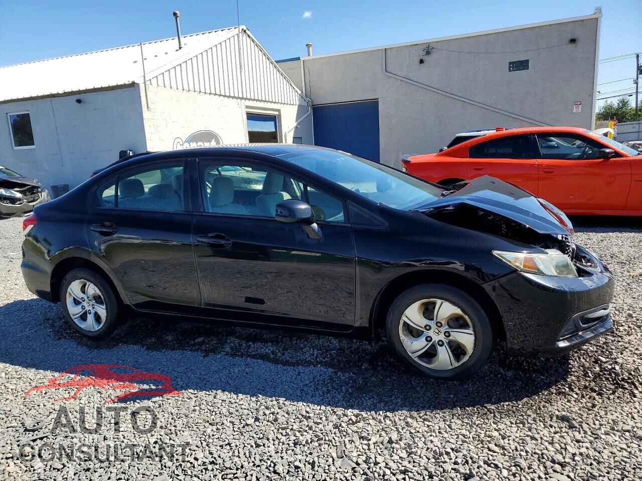 HONDA CIVIC 2013 - 19XFB2F59DE218924