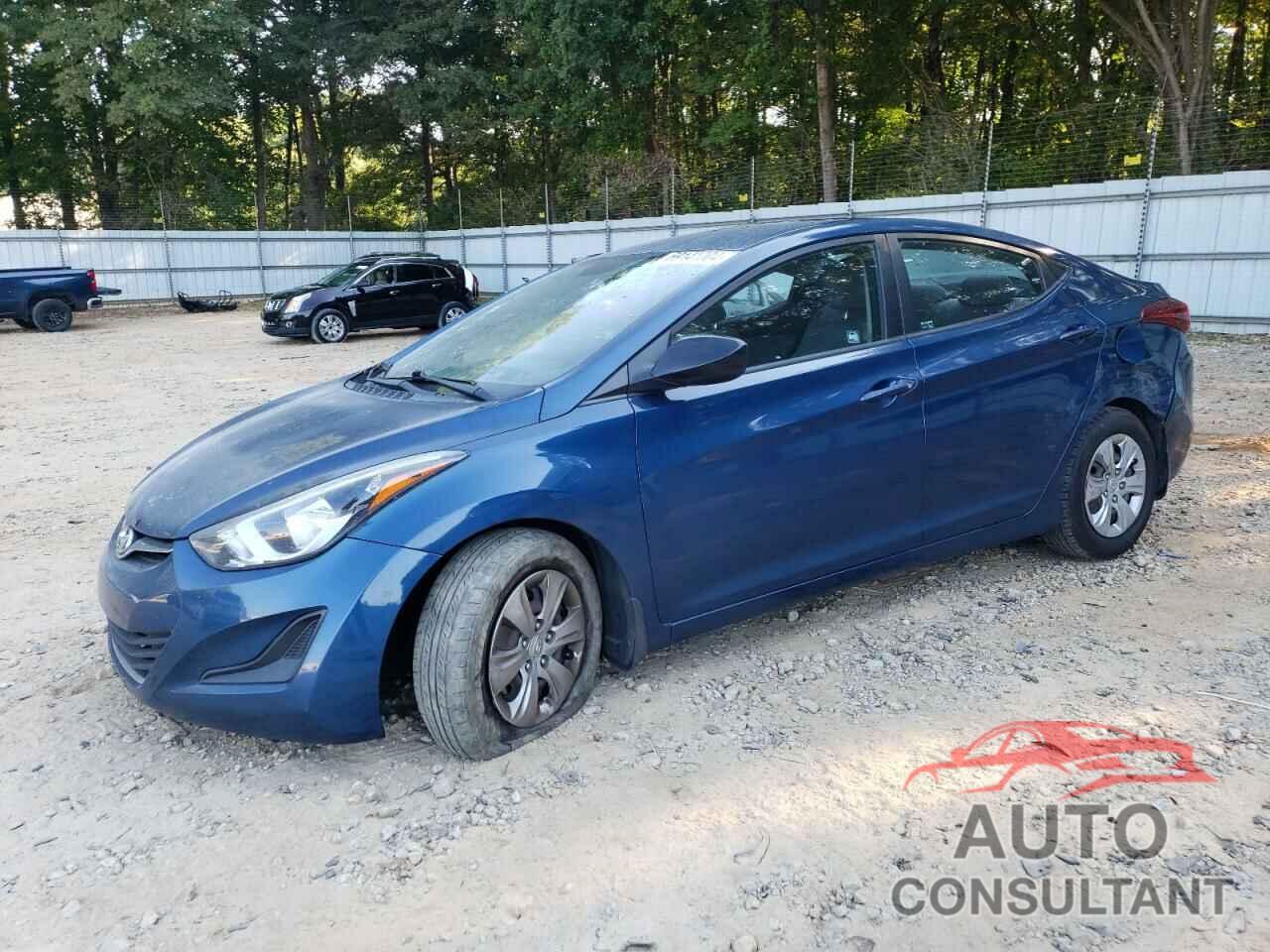 HYUNDAI ELANTRA 2016 - KMHDH4AE0GU482706