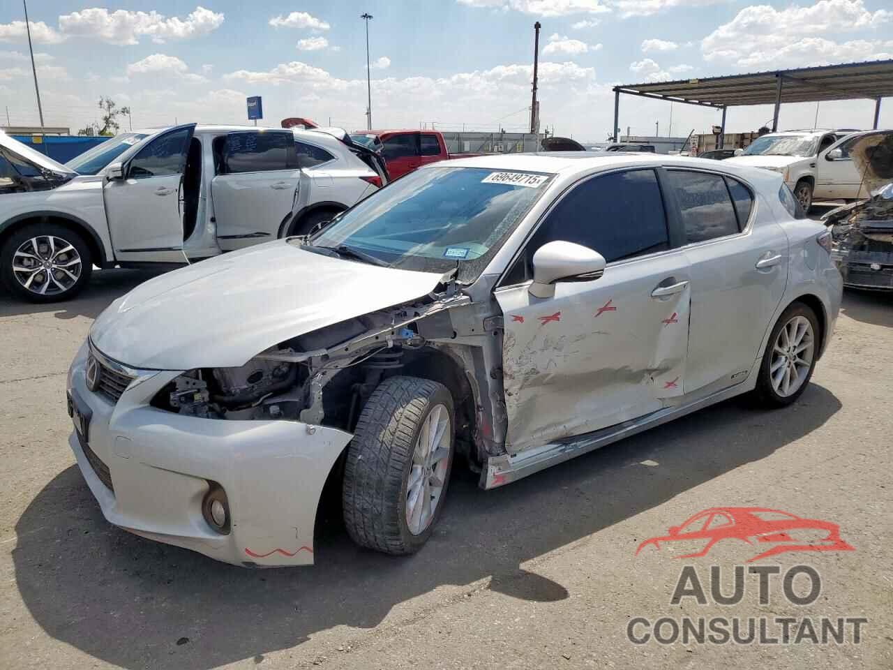 LEXUS CT 200 2013 - JTHKD5BH8D2143266