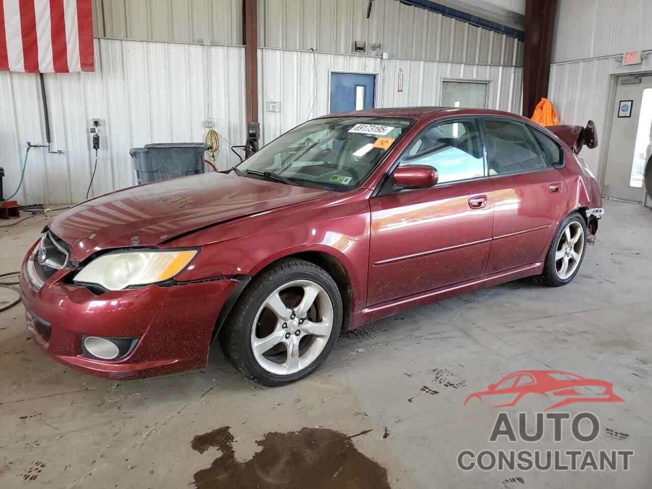 SUBARU LEGACY 2009 - 4S3BL616X97225973