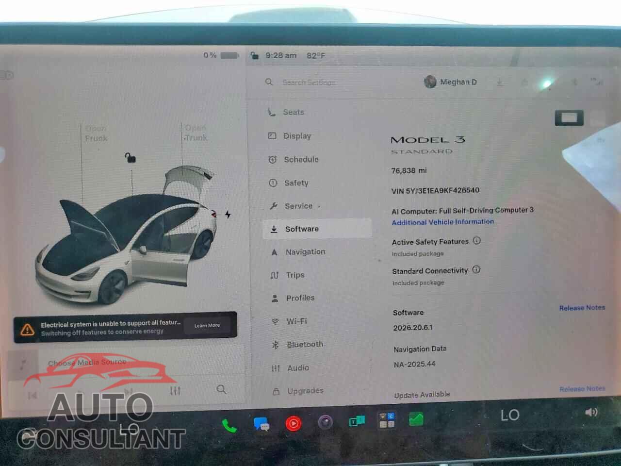 TESLA MODEL 3 2019 - 5YJ3E1EA9KF426540