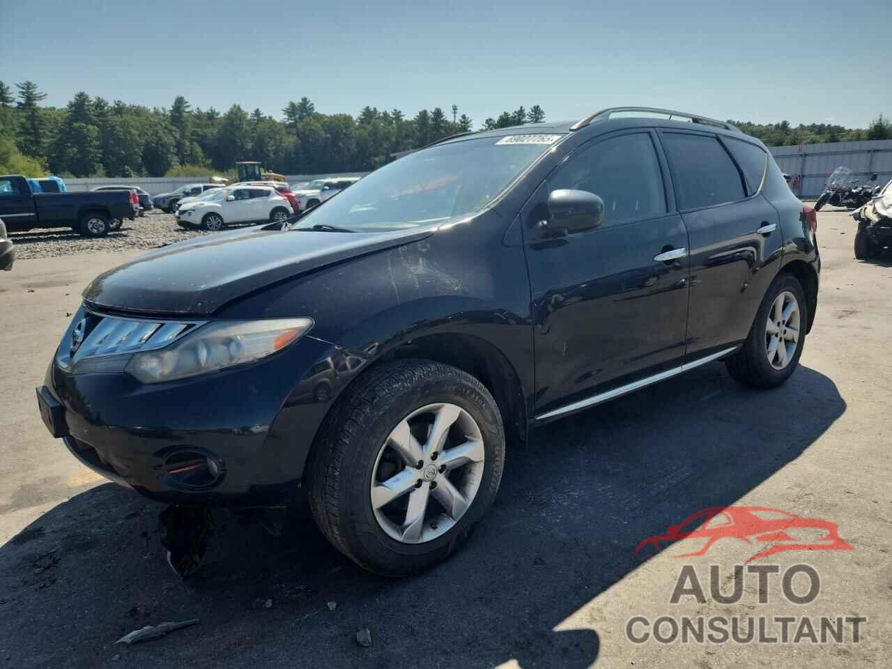 NISSAN MURANO 2010 - JN8AZ1MW2AW137782