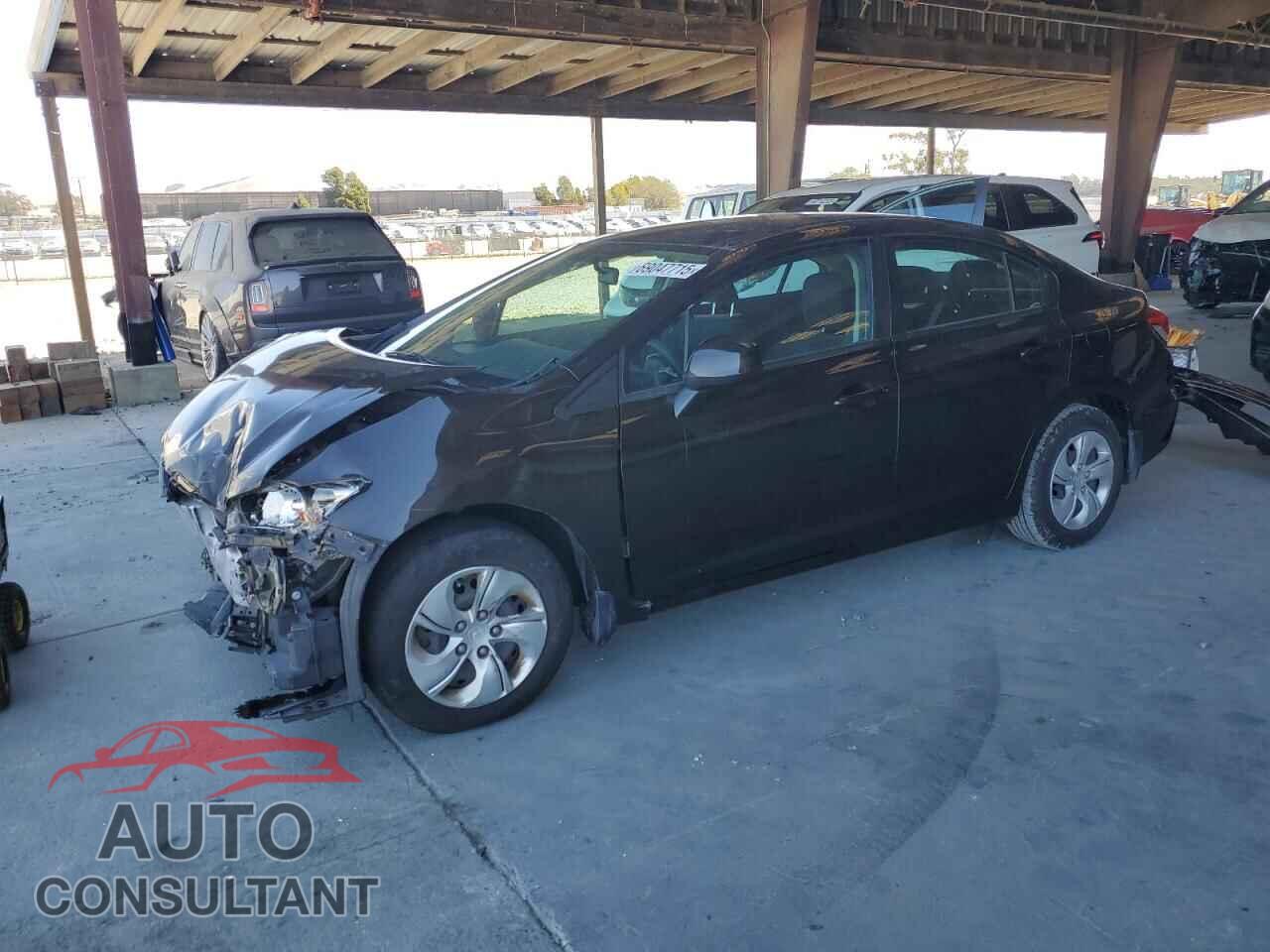 HONDA CIVIC 2013 - 19XFB2F58DE264793