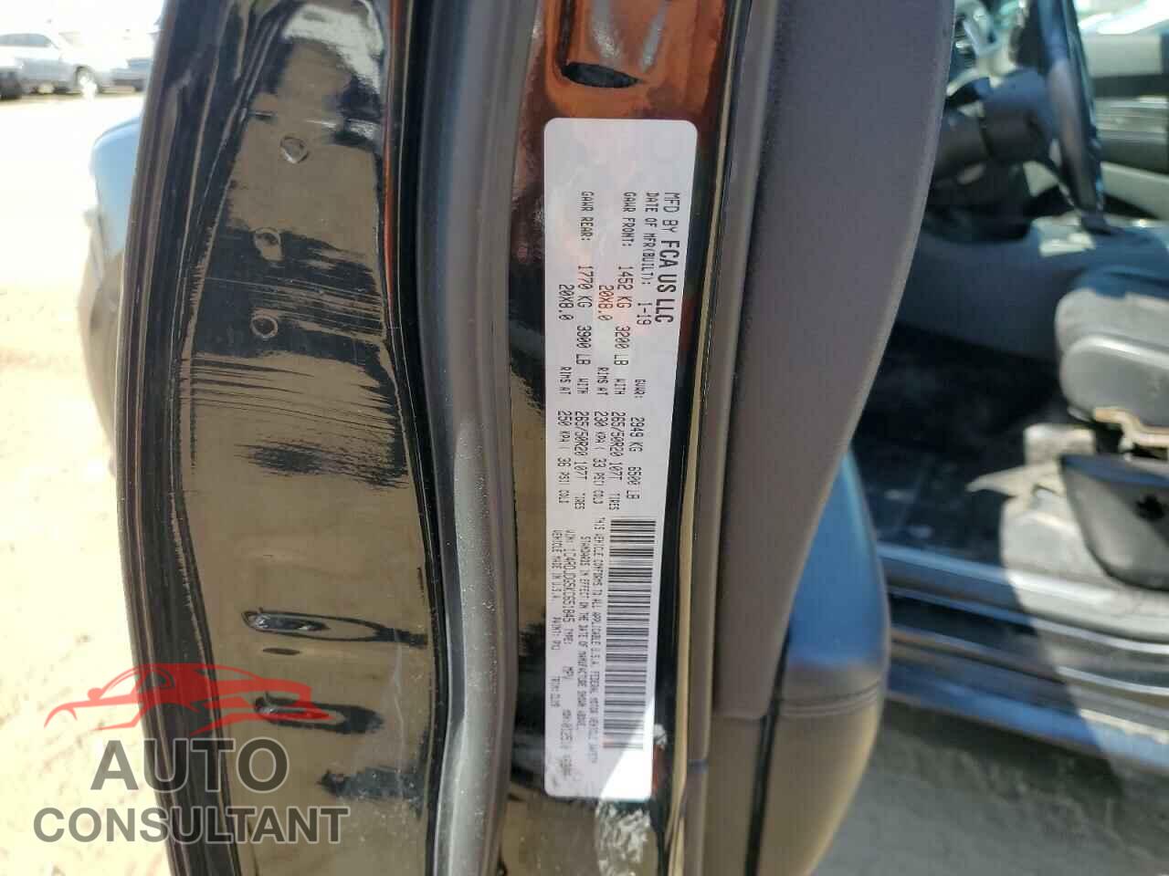 DODGE DURANGO 2019 - 1C4RDJDG5KC651845