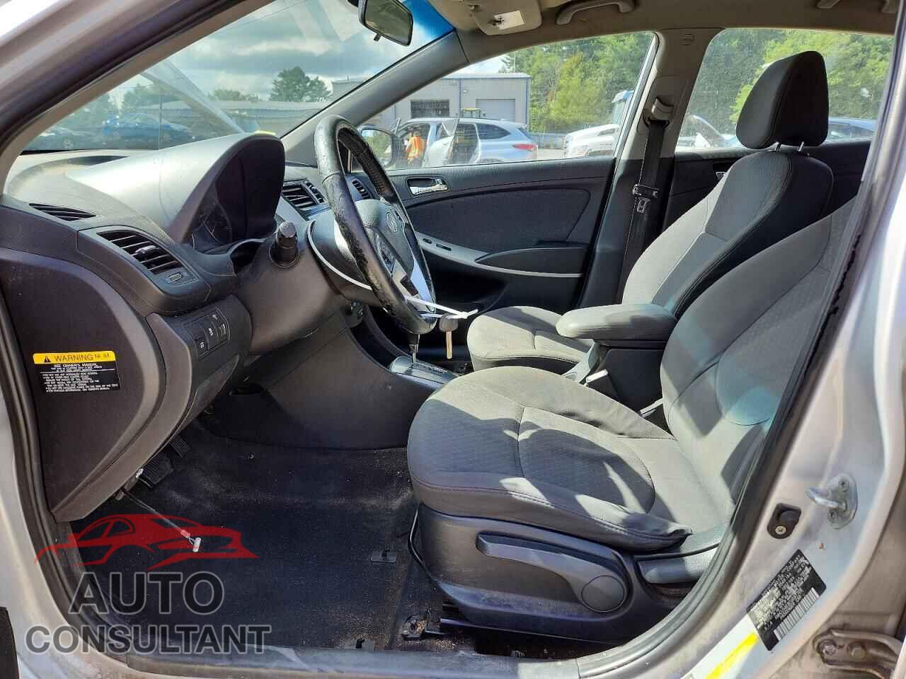 HYUNDAI ACCENT 2012 - KMHCU5AE8CU031708