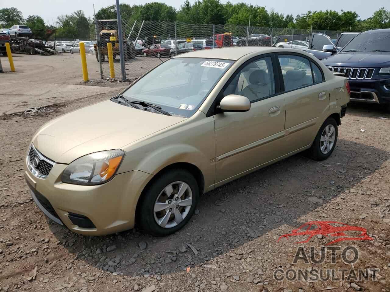 KIA RIO 2010 - KNADH4A33A6651435