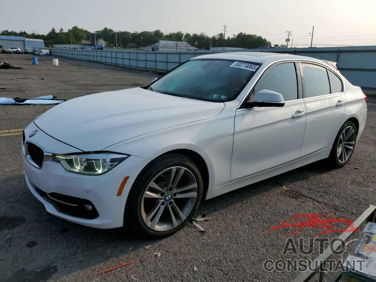 BMW 3 SERIES 2017 - WBA8D9G36HNU63459