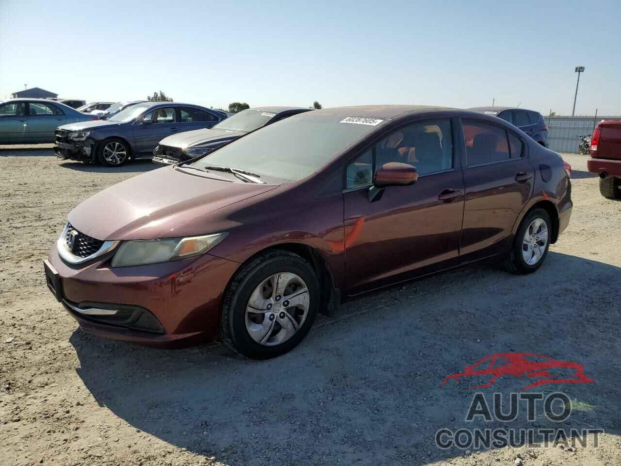 HONDA CIVIC 2014 - 19XFB2F57EE215652
