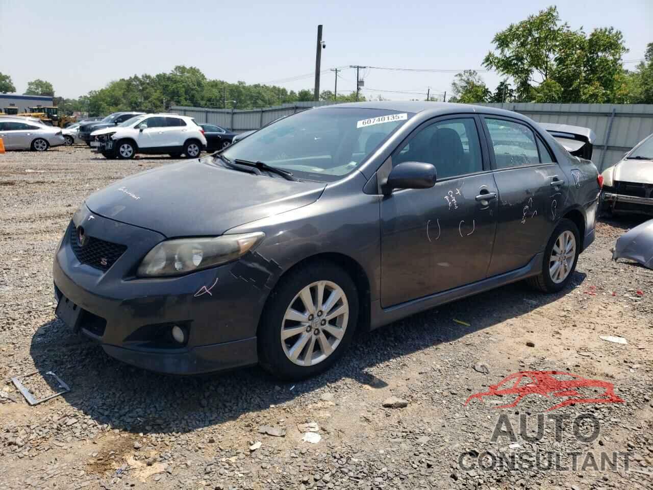 TOYOTA COROLLA 2010 - 2T1BU4EE6AC493120