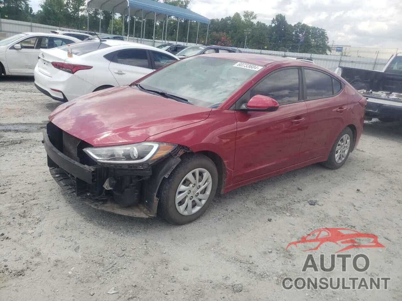 HYUNDAI ELANTRA 2018 - KMHD74LF8JU612196
