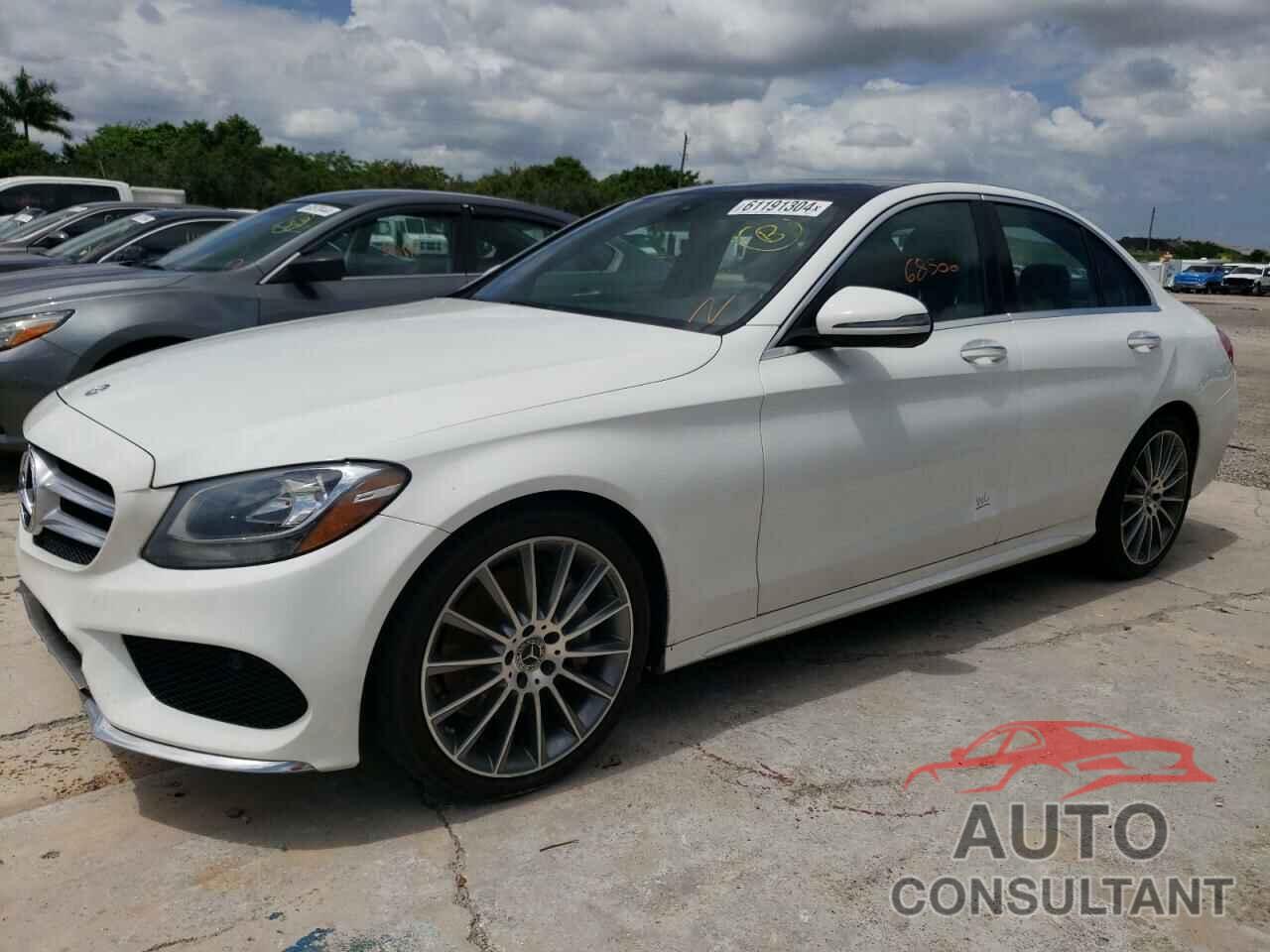 MERCEDES-BENZ C-CLASS 2017 - 55SWF4JB6HU229648