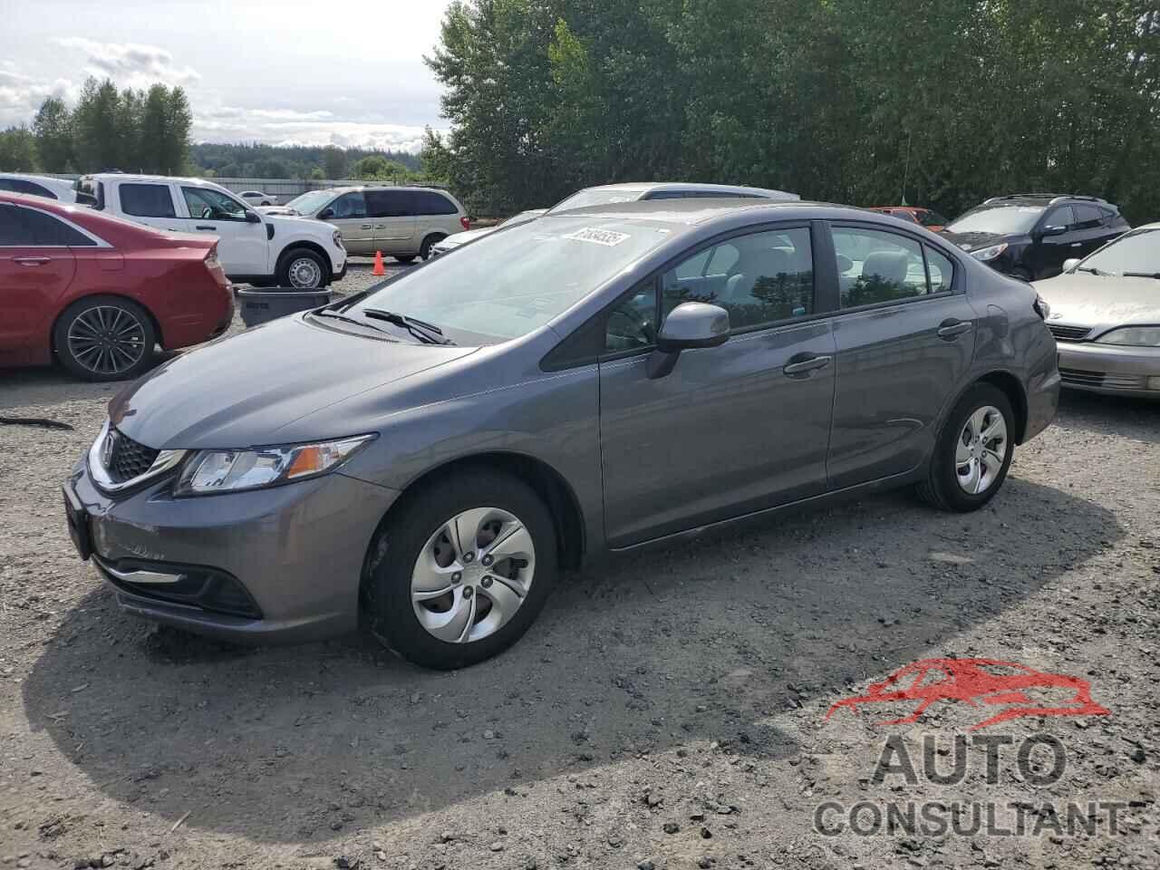 HONDA CIVIC 2013 - 19XFB2F58DE242695