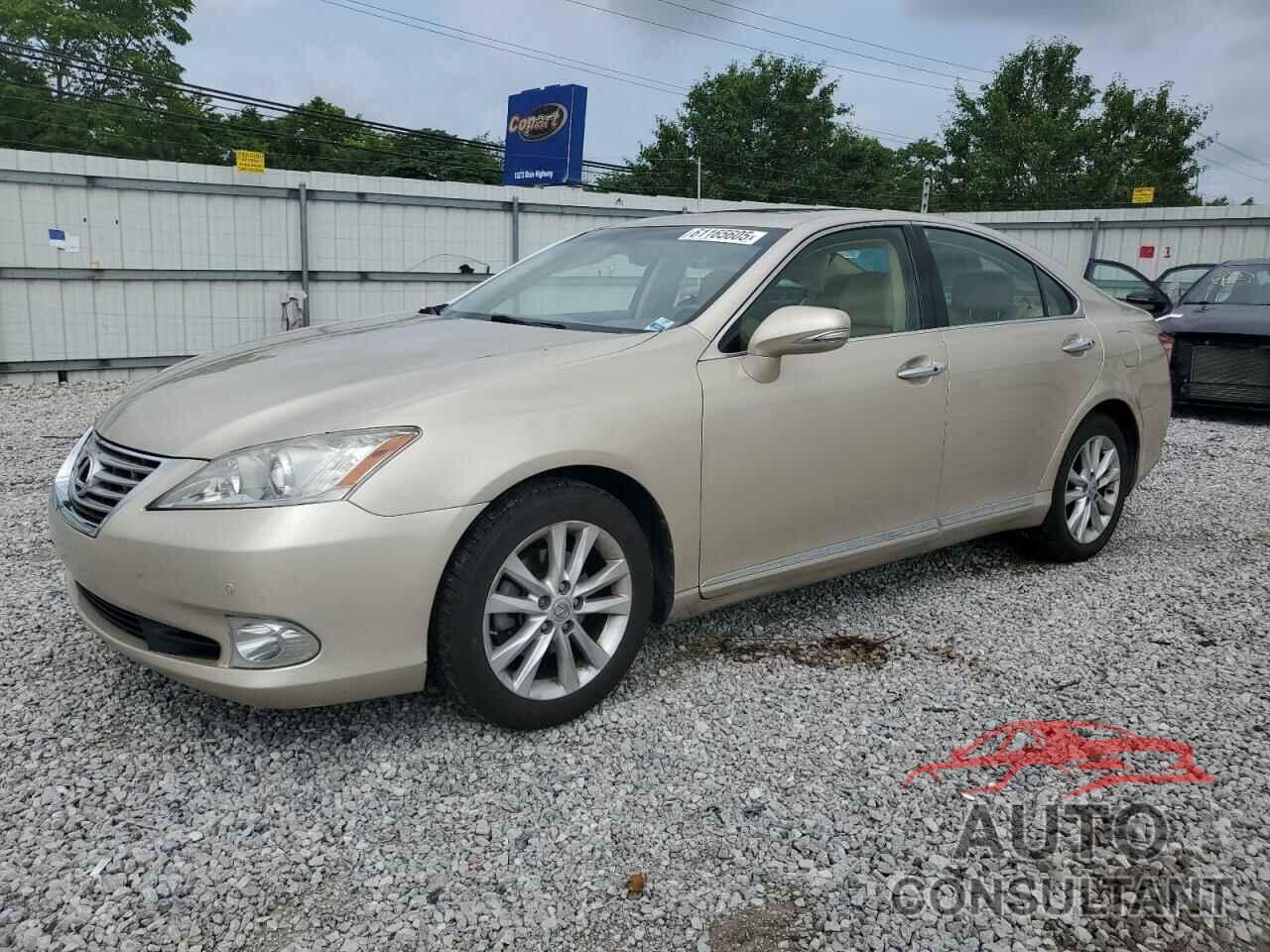 LEXUS ES350 2012 - JTHBK1EG8C2508206