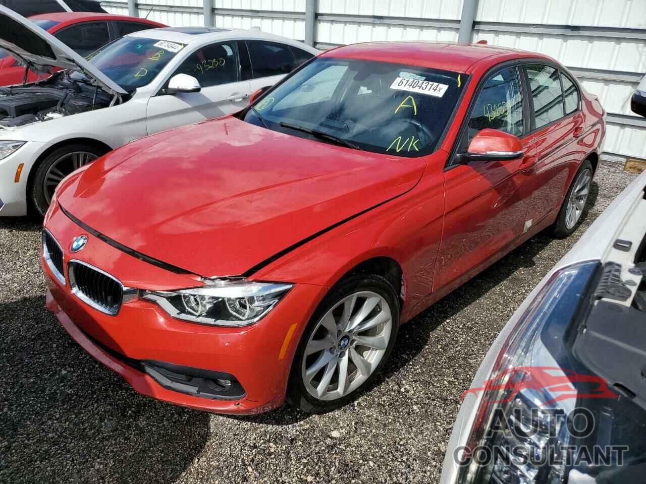 BMW 3 SERIES 2018 - WBA8E1G53JNU93623