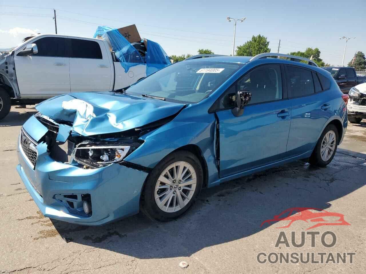 SUBARU IMPREZA 2018 - 4S3GTAD65J3747197