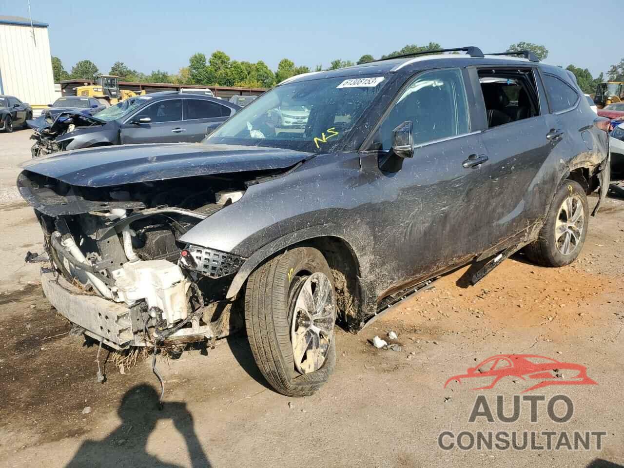 TOYOTA HIGHLANDER 2023 - 5TDKARAH5PS522404