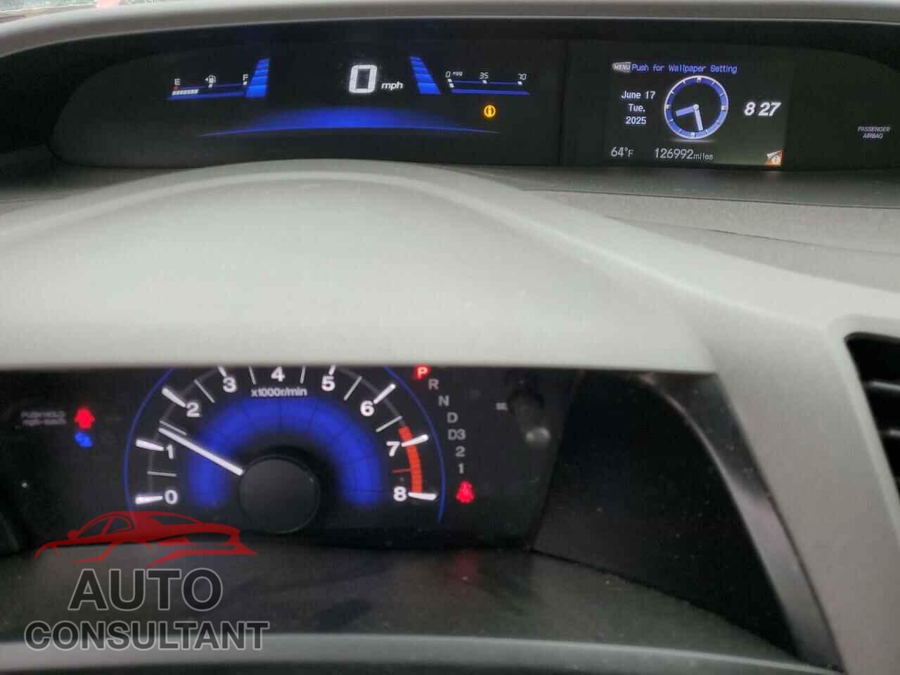 HONDA CIVIC 2012 - 2HGFB2F92CH593612
