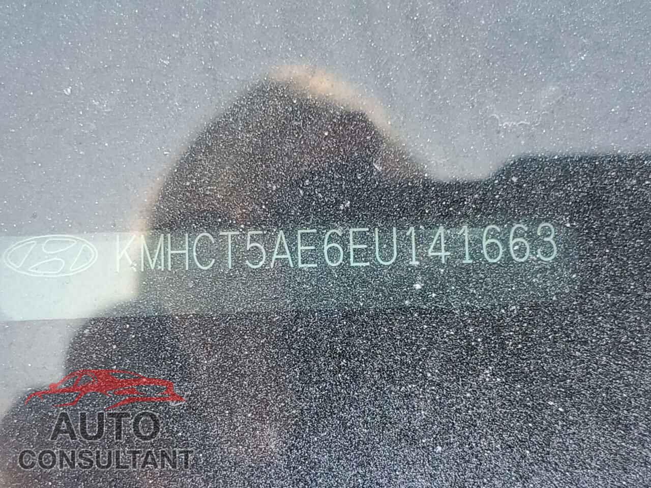 HYUNDAI ACCENT 2014 - KMHCT5AE6EU141663