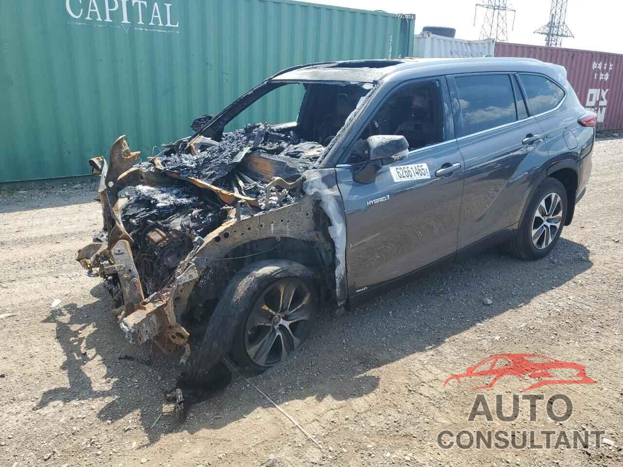 TOYOTA HIGHLANDER 2020 - 5TDGBRCH2LS512911