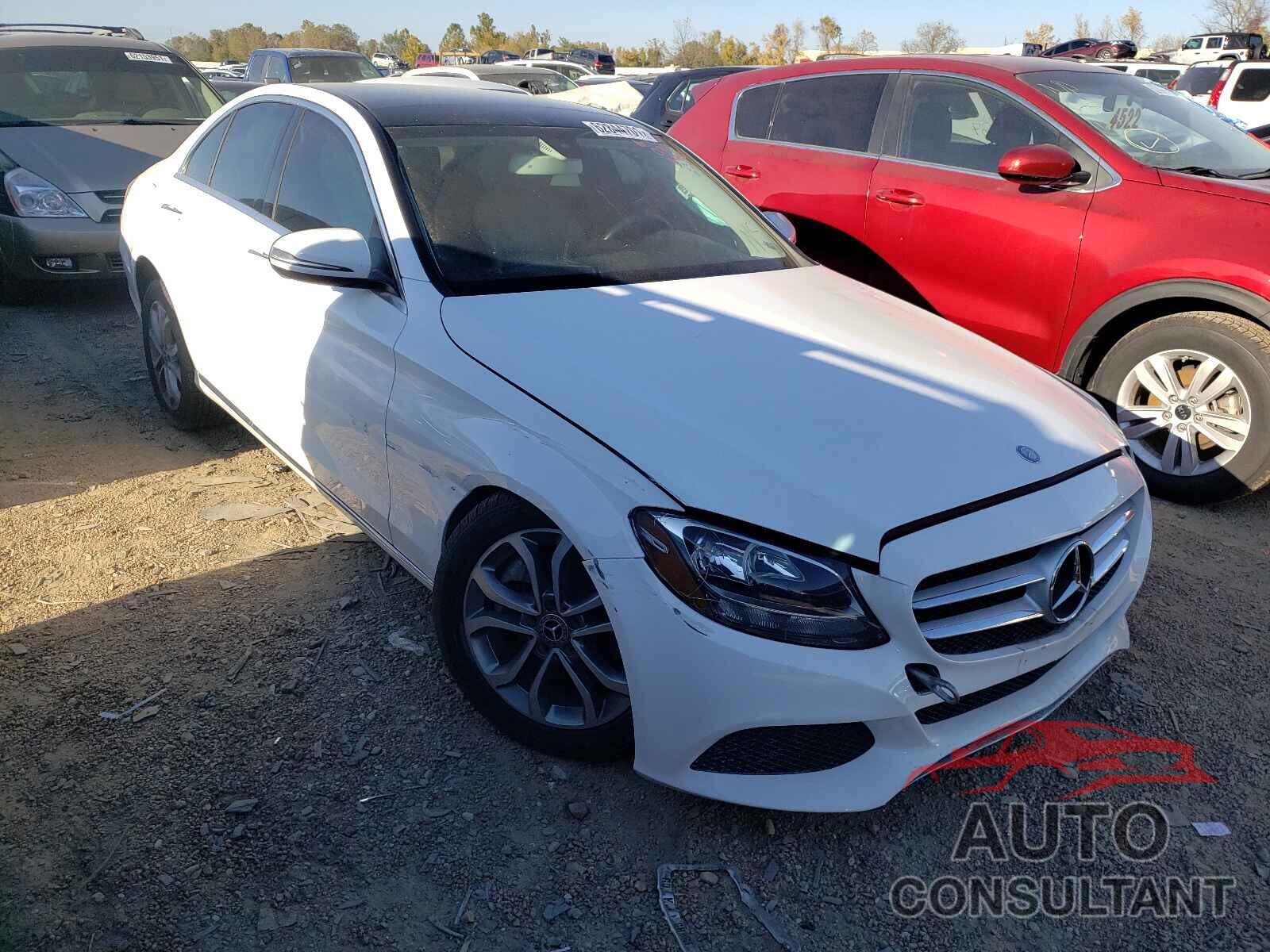 MERCEDES-BENZ C-CLASS 2017 - 55SWF4KB8HU213935