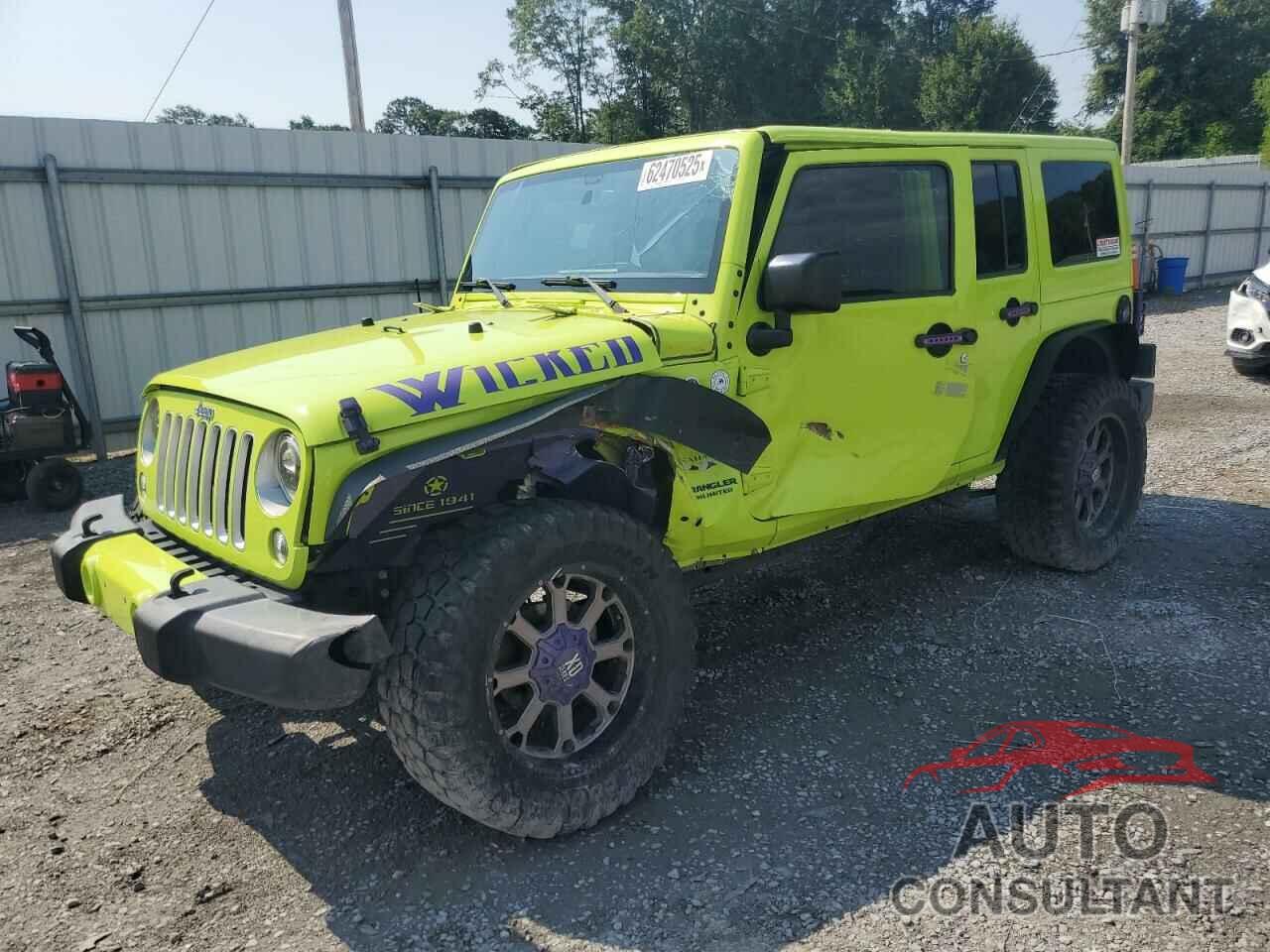 JEEP WRANGLER 2016 - 1C4BJWEG6GL330913