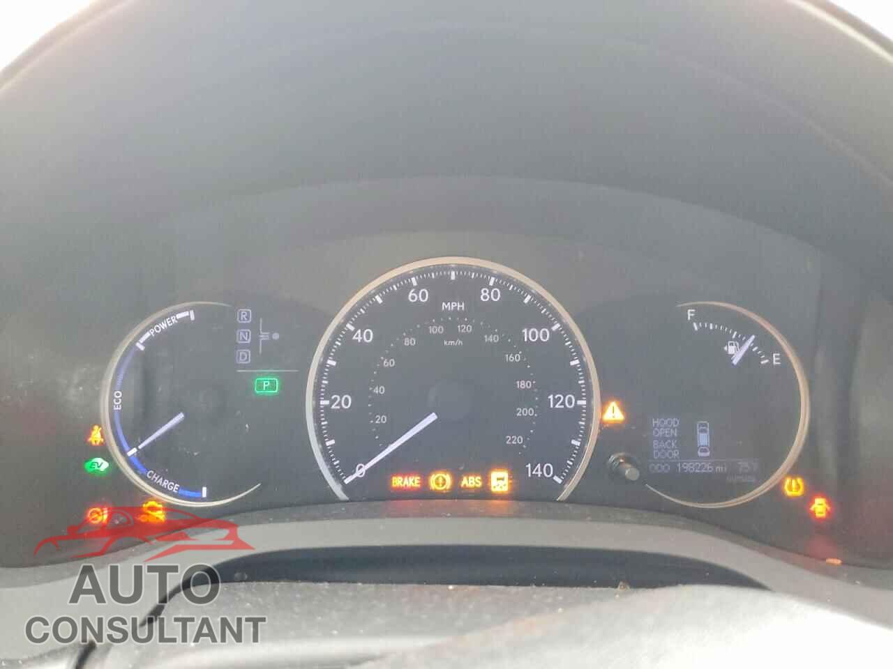 LEXUS CT 200 2016 - JTHKD5BH9G2261976