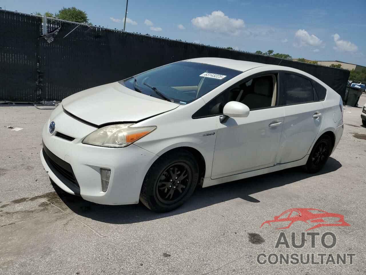 TOYOTA PRIUS 2014 - JTDKN3DU6E0362186