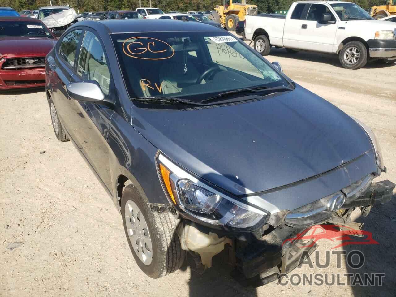 HYUNDAI ACCENT 2017 - KMHCT4AEXHU391129