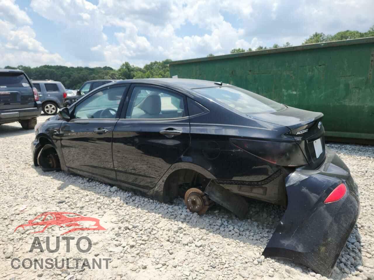 HYUNDAI ACCENT 2013 - KMHCU4AEXDU422838