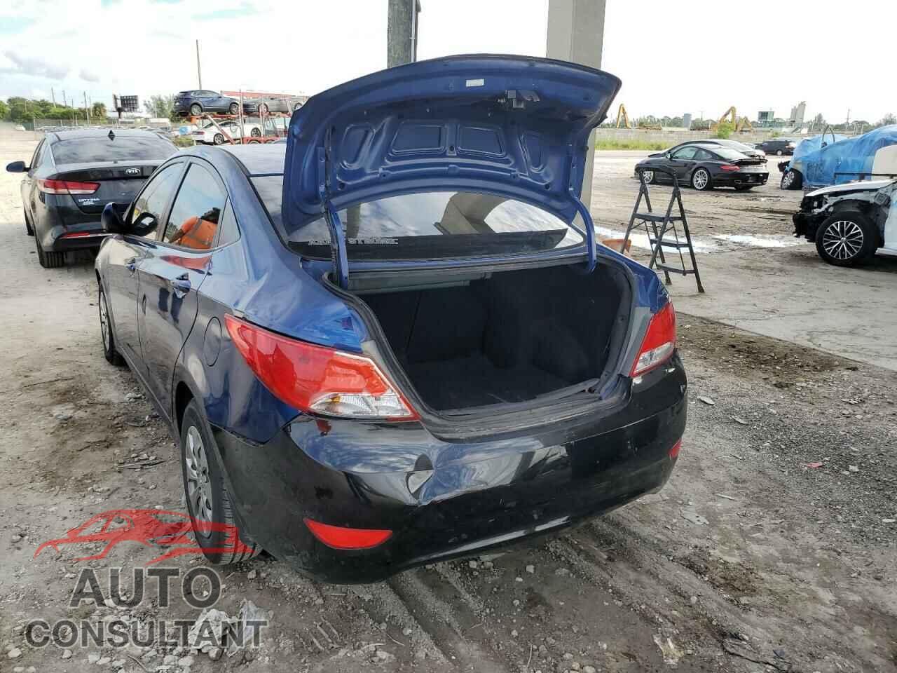 HYUNDAI ACCENT 2016 - KMHCT4AEXGU966960