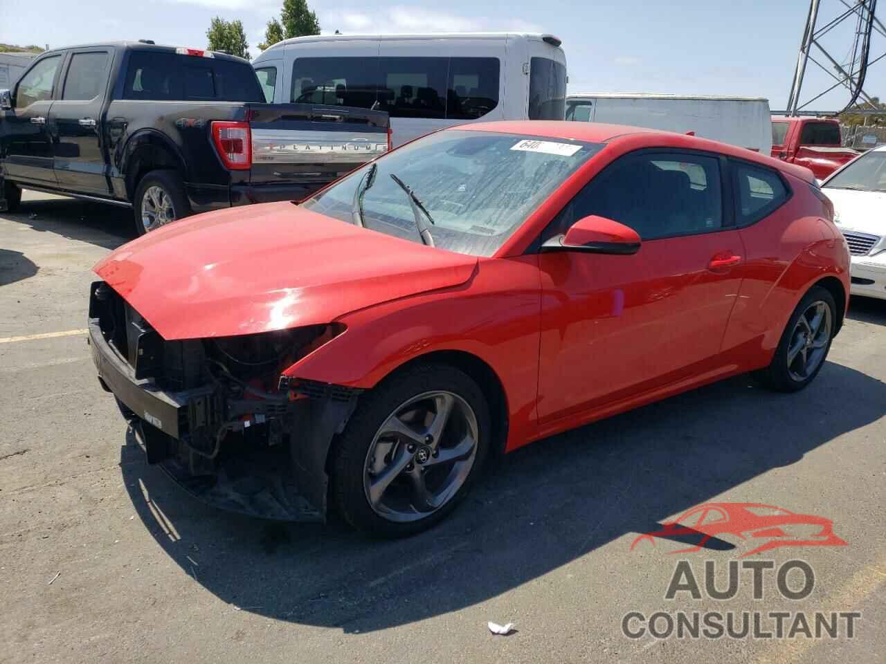 HYUNDAI VELOSTER 2019 - KMHTG6AF6KU016256