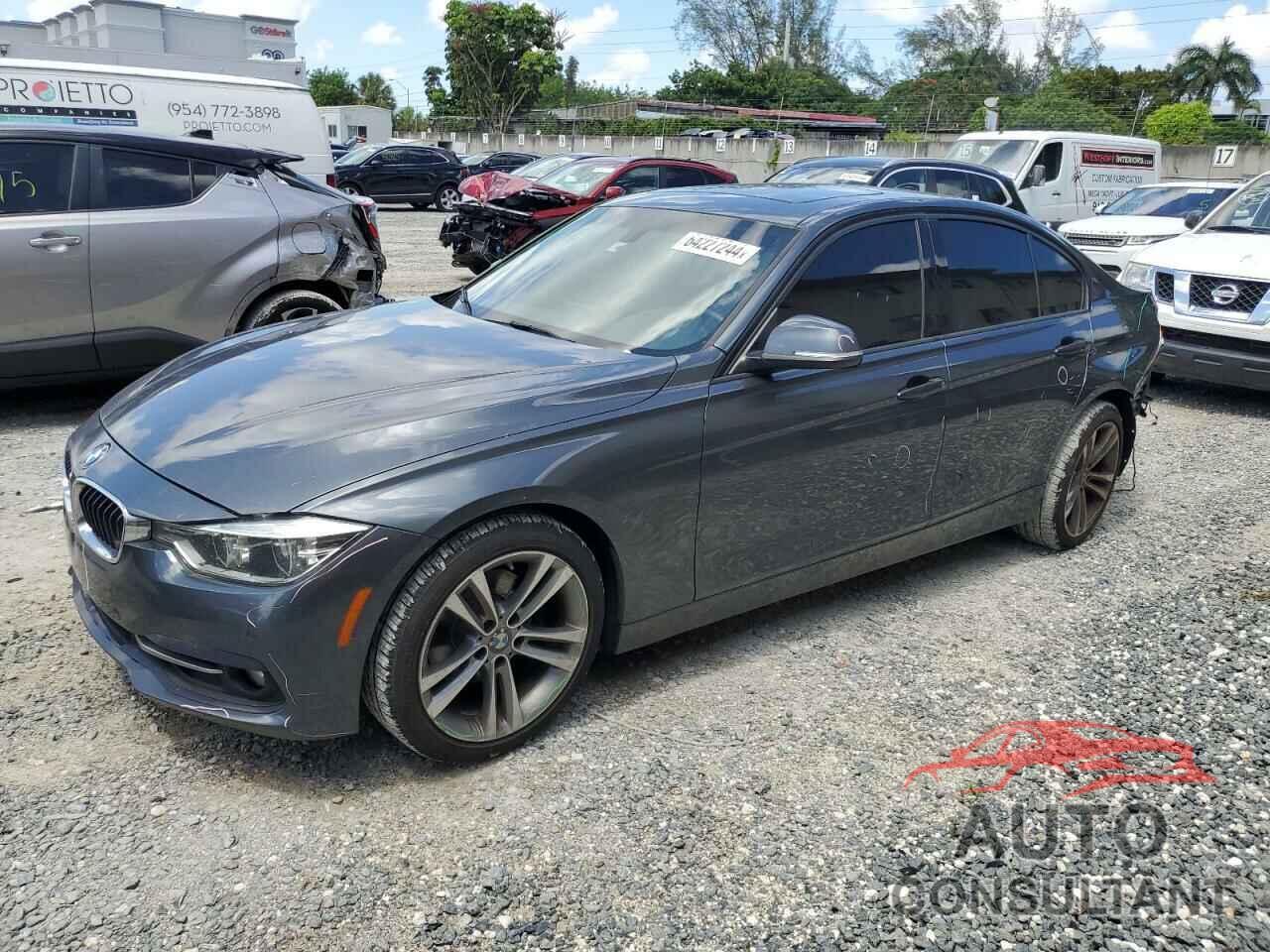 BMW 3 SERIES 2016 - WBA8E9G55GNT84443